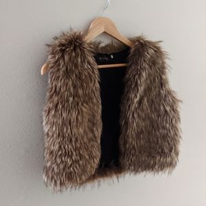 Venix Faux Fur Short Vest
